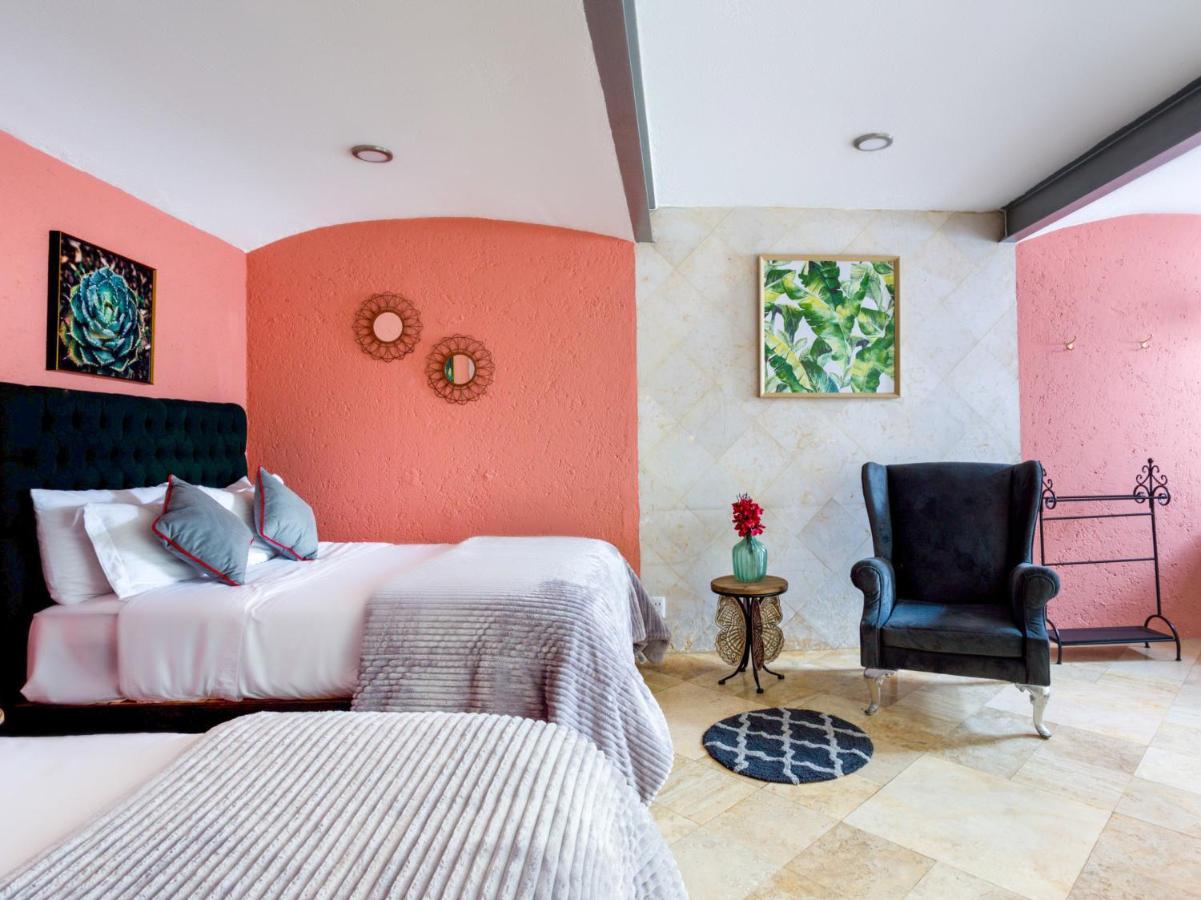 Coyota House un Hotelito Boutique en el centro de Coyoacán precio promoción Città del Messico Esterno foto